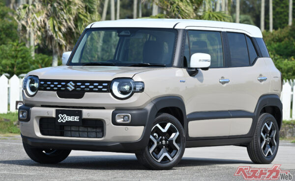 XBEE（クロスビー）の「X」をデザインした、新たなアルミホイールも斬新