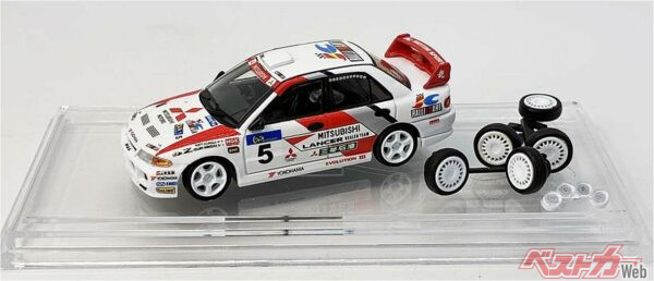 1995年 香港-北京ラリーで篠塚健次郎氏がドライブしたランサーEVO III