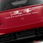 和風ポルシェ、カッコ良すぎ！　タイカンとマカンが東京マラソン2026を走る！