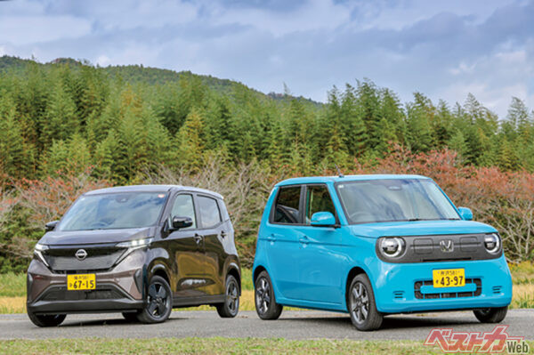 使いかたにもよるが、EVを選ぶなら軽自動車は良い選択肢。街なかでのチョイ乗りなら一充電あたりの航続距離はさほど問題にならない