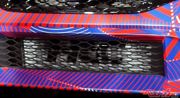 HRCロゴ入りラジエーター。細部からも「売る前提」のつくり込みが感じられる