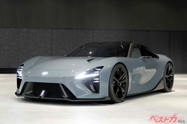 BEVのスーパースポーツ、レクサスLFAコンセプト