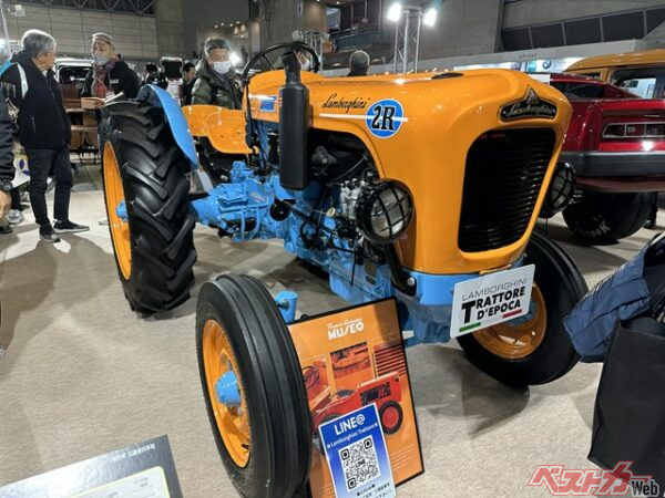 大きさもあってか会場ではひときわ存在感を放っていたランボルギーニ 3352R