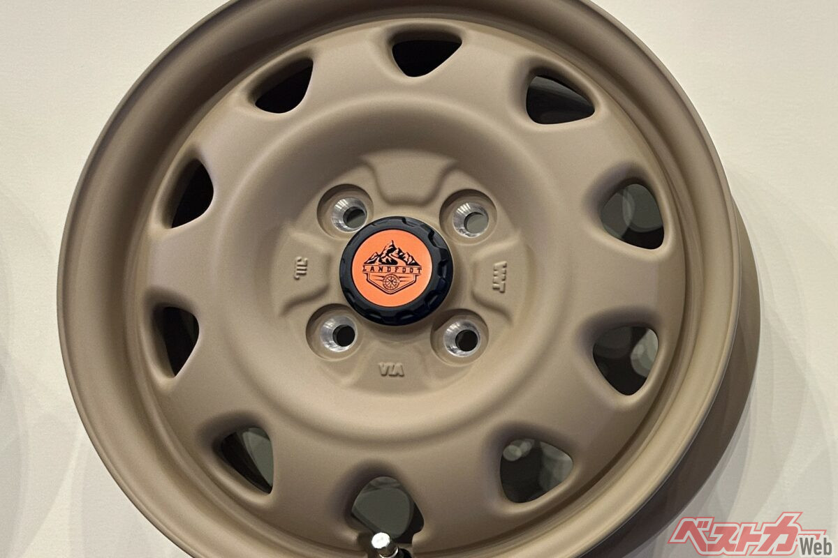 Topy Industries' LAND FOOT Wheels: Old-School Cool Steel Look, Modern Aluminum Lightness for Your SUV!