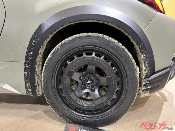 たしかに近づいてみると上がっていることがよくわかる