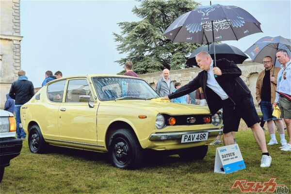 コンテストの風景。日産チェリーは十分レアだけど！