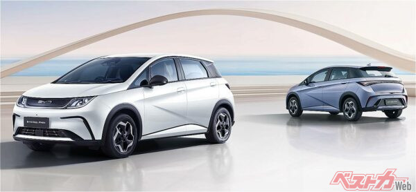 アップデートを実施したBYDドルフィン。2026年2月10日から発売開始