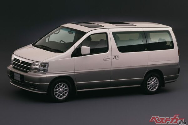 初代エルグランドは1週間で受注5000台を超えた