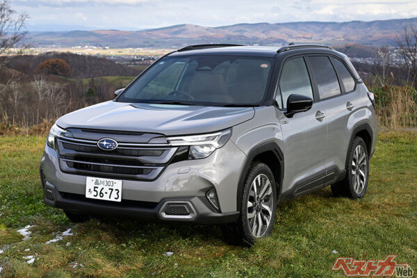 日本では2025年4月に発表されたフォレスターは好調な売れゆきが続くか？