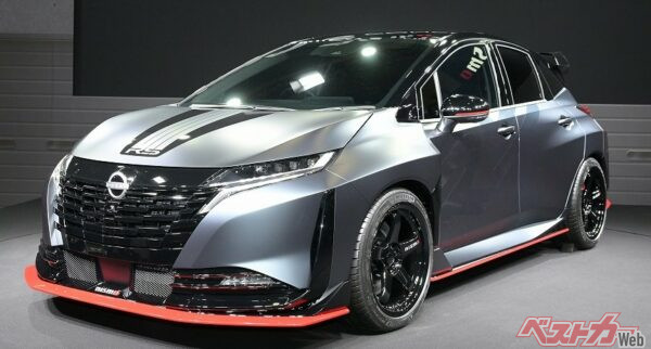 エクストレイルNISMO用e-POWERを搭載しているが、単なるエンジンスワップでは終わらせていない