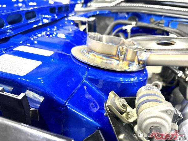 完璧に処理されたストラット部。美しいぞ