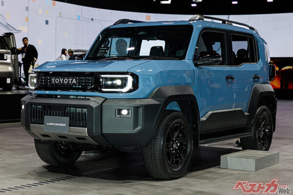 2025年10月に初公開されジャパンモビリティショー2025でも展示されたトヨタ ランドクルーザーFJ。2026年の年央に発売予定