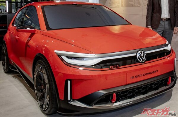 2023年9月にドイツ・ミュンヘンで開催されたIAA MOBILITY 2023で世界初公開されたID. GTI Concept。今後の市販に期待だ