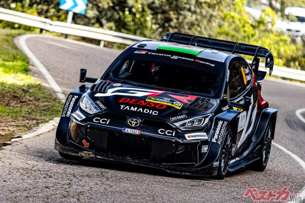 2025年にスペインで開催された「ラリー・イスラス・カナリアス」ではトヨタが優勝