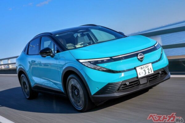 基本骨格はアリアと共通のBEV専用の「CMF-EVプラットフォーム」を採用。まったく新しい3-in-1のEVパワートレーンが採用されている