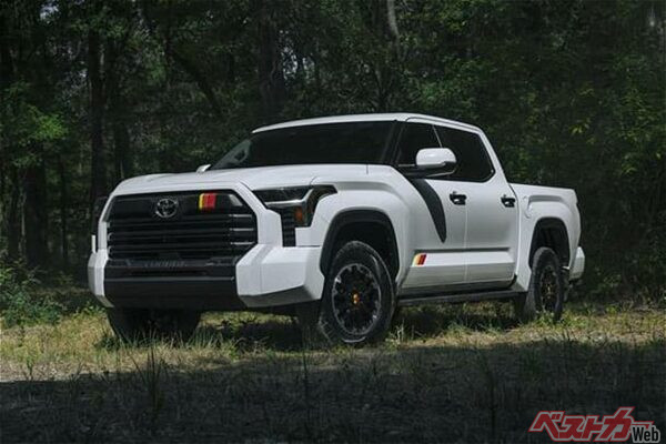 トヨタの逆輸入車のなかでも期待が高いフルサイズピックアップ、タンドラ