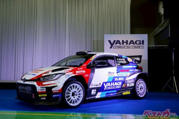 全日本ラリーとラリージャパンへの参戦を表明した新井大輝選手の新パートナー