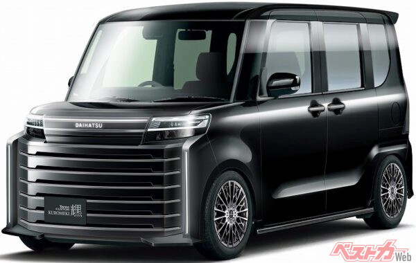 ビレット風のフロントグリルと、縦長のLEDシグネチャーライトによって、強烈なフロントフェイスとなった