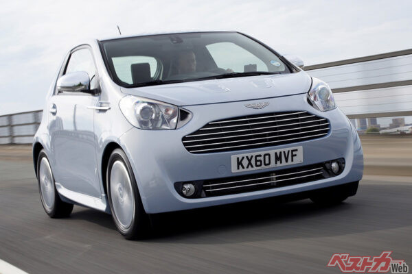 アストンマーティン シグネット。インテリアの上質感はかなり強烈だった