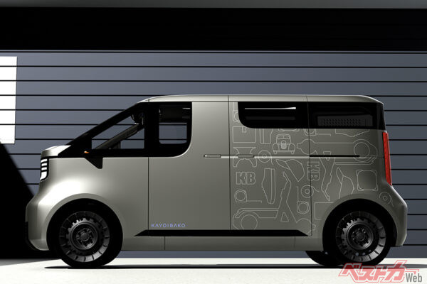 アルファードにヒントを得た次世代Cセグサルーンは、写真の「KAYOIBAKO」に近い造形になる？