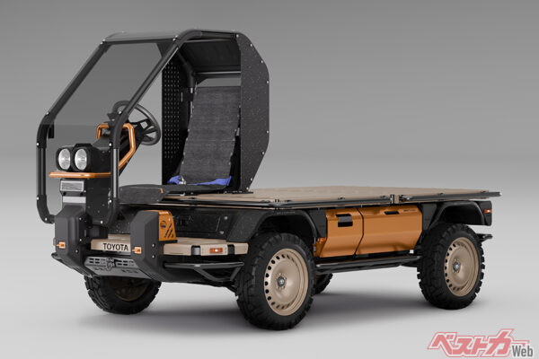 トヨタの「IMV Origin」。これもかなりぶっ飛んでる……!