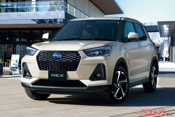 ダイハツ ロッキーのOEM版として地味に売られているスバル レックス