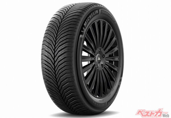 ミシュランの「クロスクライメート3 SPORT」。オールシーズンタイヤでありながらハンドリング性能の高さを追求したタイヤ。乾燥路面でのグリップを気にするドライバーにおすすめだ（画像はミシュランジャパンのプレスリリースより）