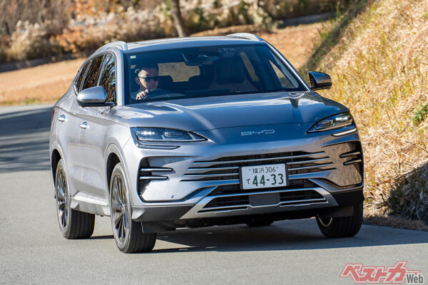 PHEVモデルであるBYD シーライオン6の最大航続距離は約1200km