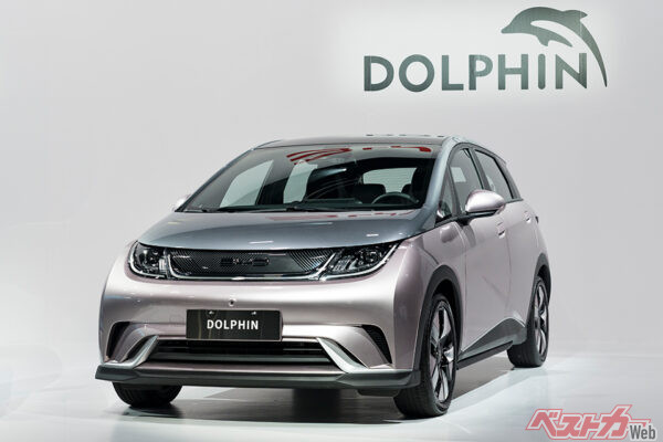BYD ドルフィン。2025年12月上旬に世界累計販売100万台を突破した