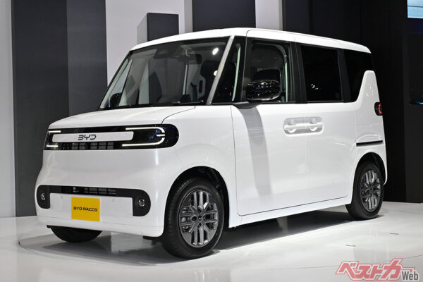 BYD ラッコ。2026年夏に登場予定だが、価格やスペックなどの詳細はまだ明らかになっていない