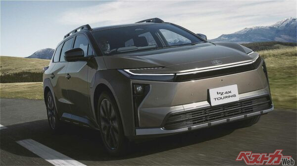 群馬県のスバル矢島工場で作られるbZ4Xツーリング