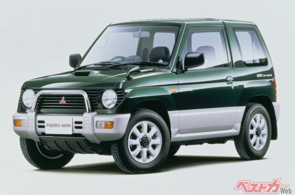 1994年に登場した初代パジェロミニ