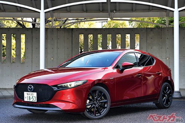 第6位はマツダ MAZDA3。評価が二分されたが、MTの設定で橋本氏は高評価