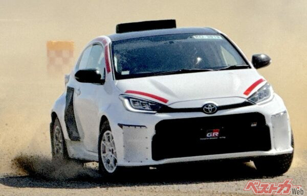 GRヤリスMコンセプト。ミドシップのコンセプトだが、もちろん次期モデルへの布石であることは間違いない