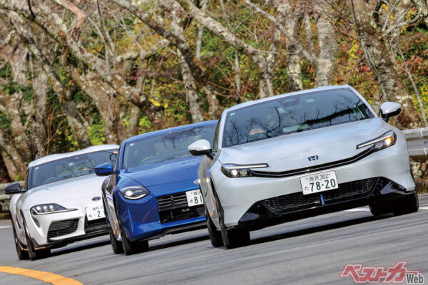 ジャンル＆価格の縛りをなくしたため、各自思い思いのクルマを選んでいる