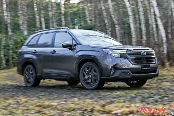 片岡英明氏の第1位はスバル フォレスター。3位は「いずれ販売されれば買える」が、本来は反則