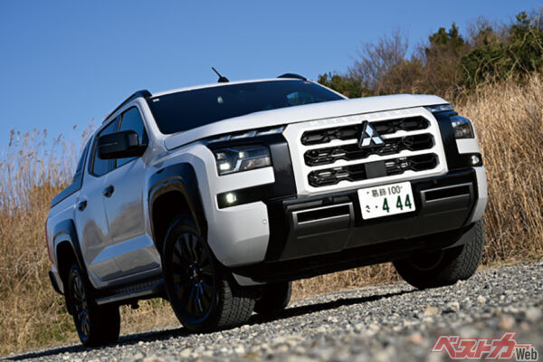 竹岡 圭氏の第1位は三菱 トライトン