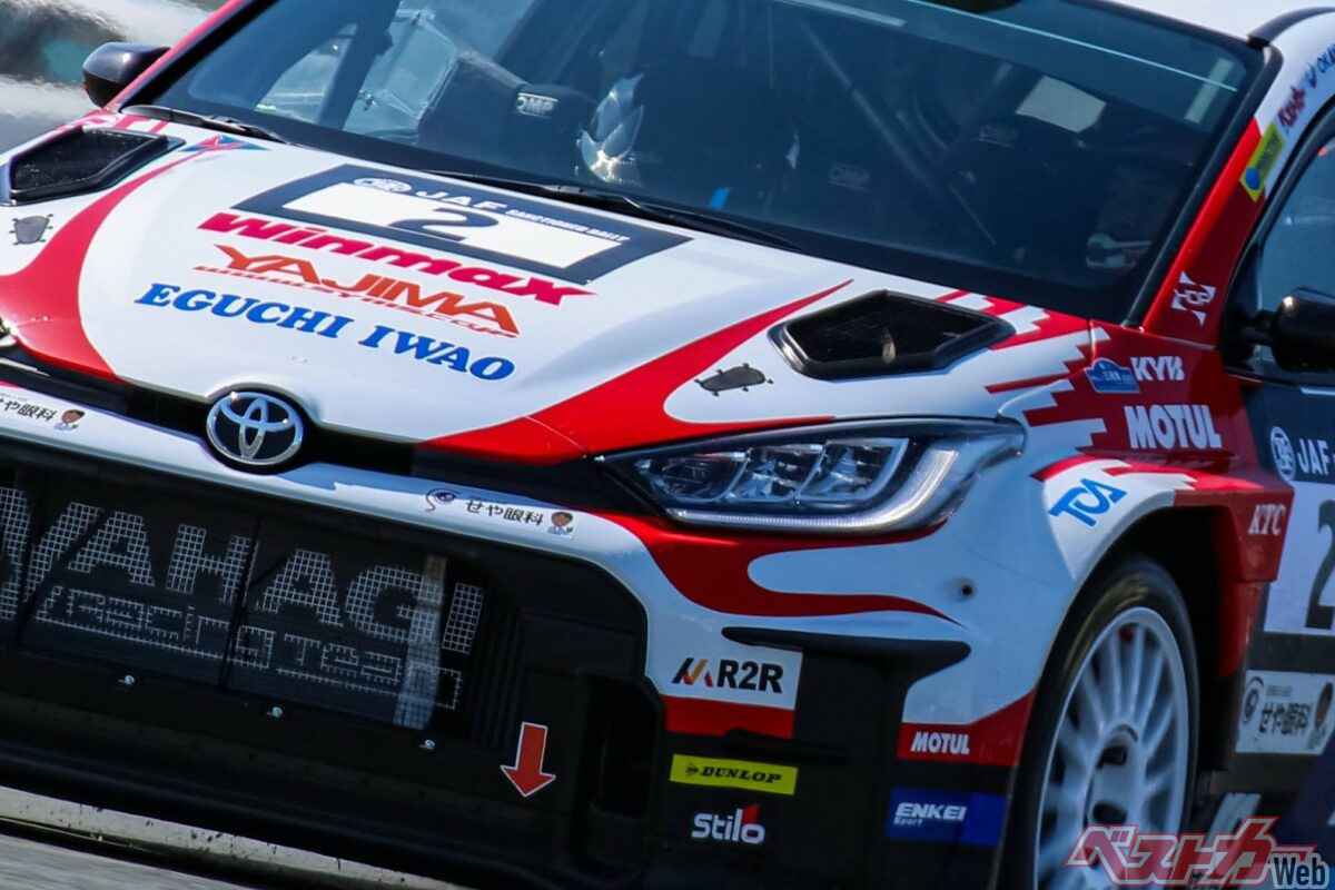 Arai Hiroki Kicks Off Rally Mikawawan with New Yaris!