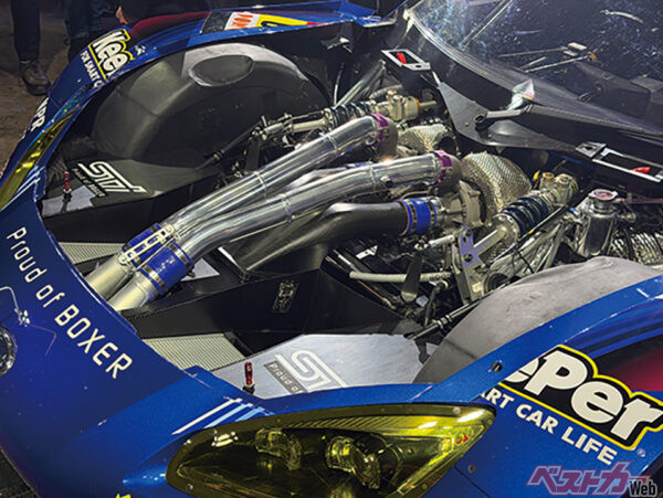 アルシオーネSVXのエンジンが移植されたBRZで2026年のスーパーGTを戦う