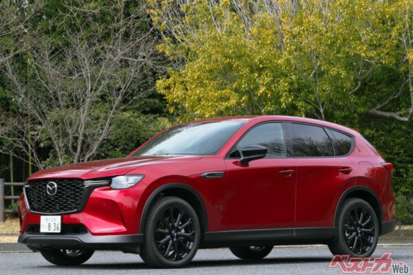 マツダCX-60。マツダの2列シートSUVの中では最大・最上級車。今回はディーゼルエンジン搭載のAWD仕様を紹介。すげえよかったです