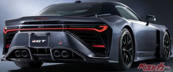 GR GTのリアデザインからは、かつてのLFAの雰囲気が漂っている