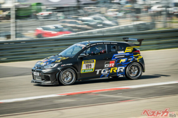 2025年のニュルブルクリンク24時間レースでモリゾウさんは15周を走り切った<br>