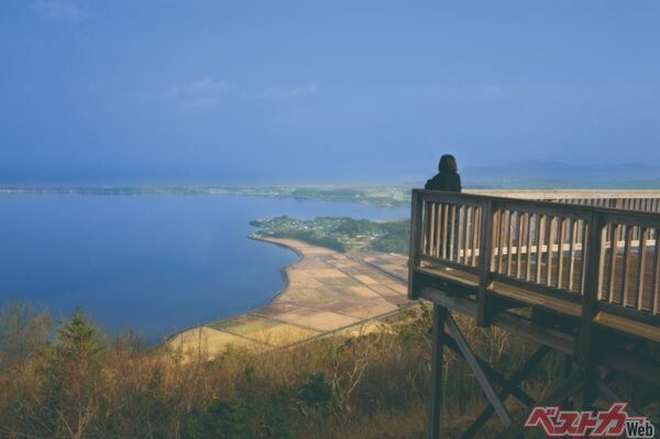 かぶと山展望台／京都府京丹後市久美浜町