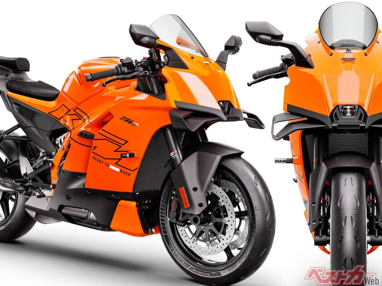 【新車】KTM「990 RC R」219万9000円で2026年4月発売！ MotoGP活躍の技術を注ぎ込む新型リッターSS日本上陸