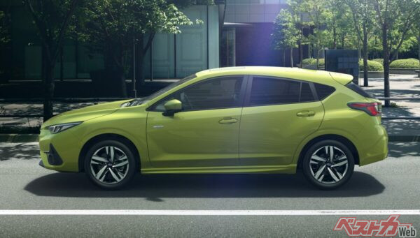 伸びやかスタイルのハッチバックだ（画像はST-Hグレード）