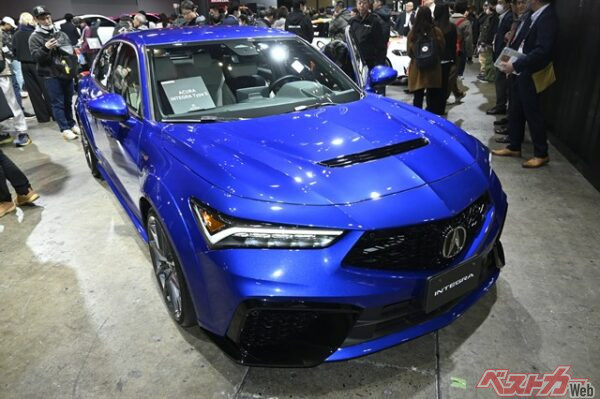 東京オートサロン2026で展示されたインテグラタイプS