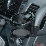 ウインカーレバーとの干渉まで考慮!!　ハイエース専用設計ドリンクホルダーのこだわりが神級!!