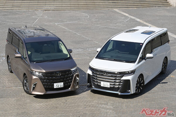 人気車のトヨタ アルファード／ヴェルファイアのリセールはボディカラーで大きく違う。白、黒は安泰