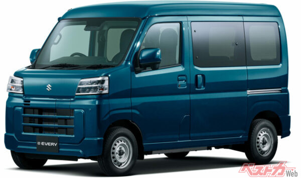 eハイゼットカーゴ/eアトレー、バッテリーEV搭載ピクシスバンに続き登場したeエブリイ