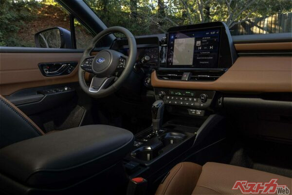 アウトバックのインパネ回り